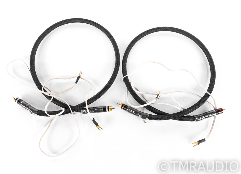 Harmonic Technology Crystal Silver Phono RCA Cables; 1m Pair Interconnects