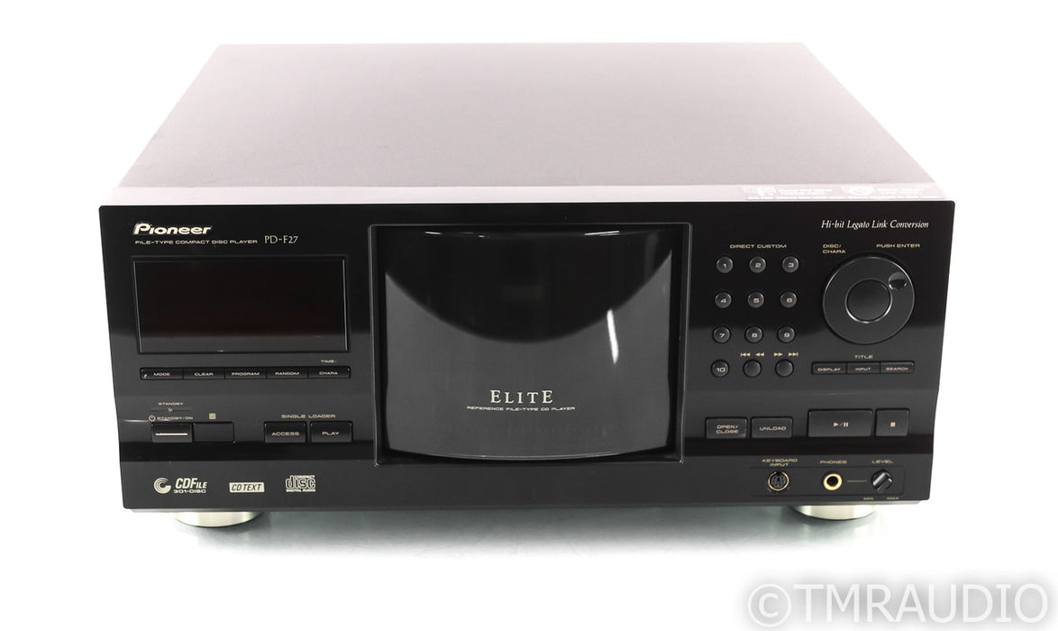 Pioneer Elite PD-F27 300 Disk CD Changer / Player; PDF27 (No Remote)