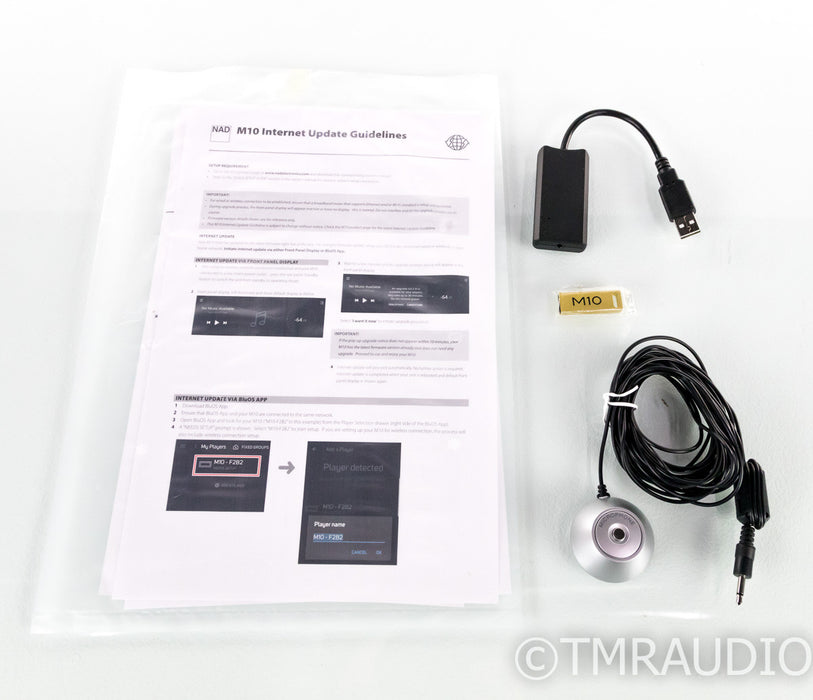 NAD M10 Masters Series Stereo Integrated Amplifier; Network Streamer; Roon Ready