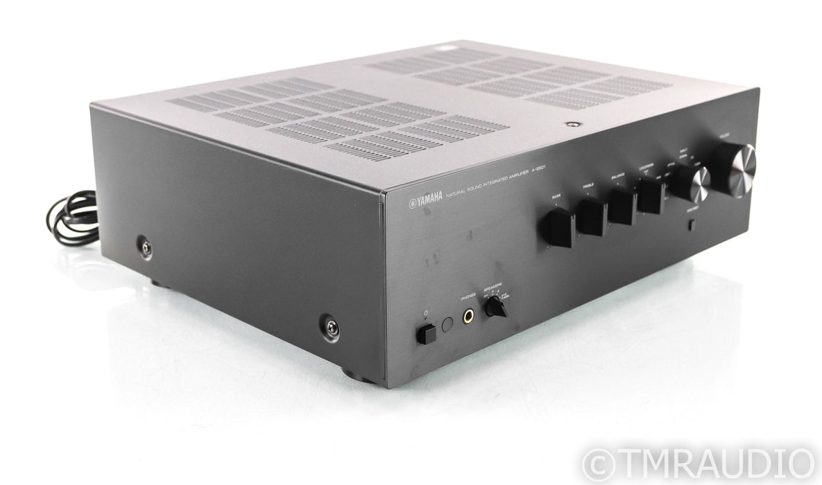 Yamaha A-S501 Stereo Integrated Amplifier; AS501; Remote; MM Phono; Black