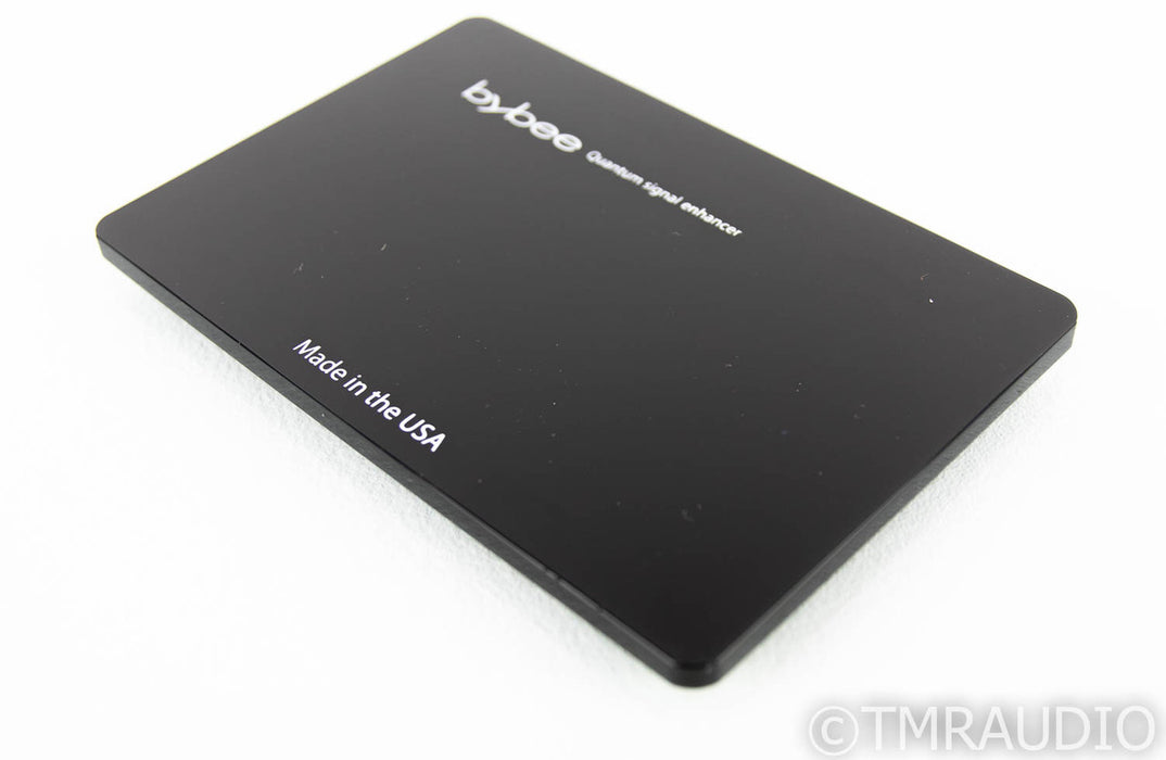 Bybee Quantum Signal Enhancer; Black Acrylic