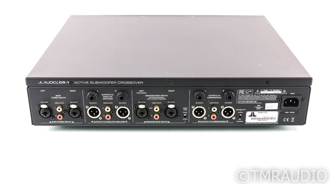 JL Audio CR-1 Active Subwoofer / Satellite Crossover; CR1
