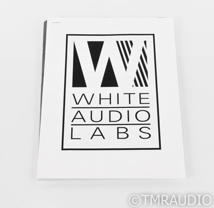 White Audio Labs D35 Mono Power Amplifier; Pair; D-35