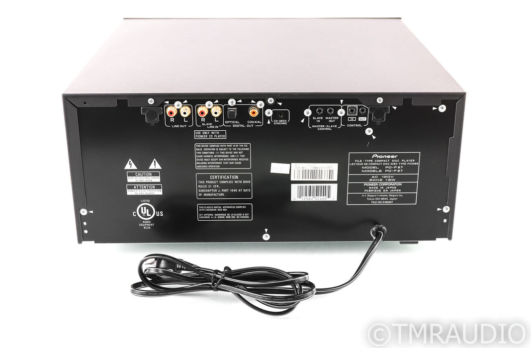 Pioneer Elite PD-F27 300 Disk CD Changer / Player; PDF27 (No Remote)