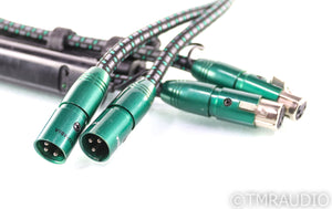 AudioQuest Columbia XLR Cables; 1m Pair Balanced Interconnects; 72v DBS