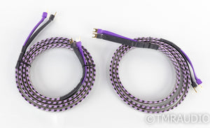 Analysis Plus Solo Crystal Oval 8 Speaker Cables; 8ft Pair