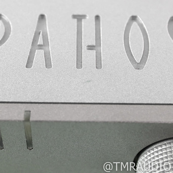 Pathos Aurium Tube Headphone Amplifier; Silver