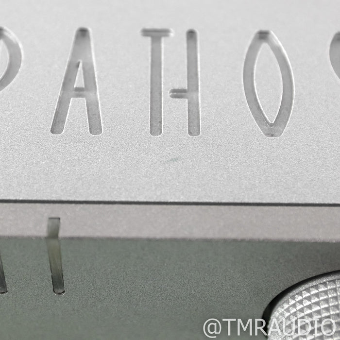 Pathos Aurium Tube Headphone Amplifier; Silver