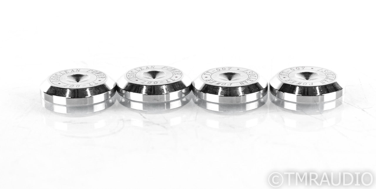 Isoclean Power TT-007 Tip Toe Base Isolation Feet; Set of 4