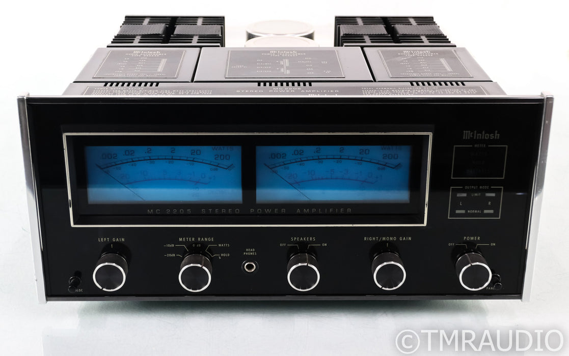 McIntosh MC2205 Vintage Stereo Power Amplifier