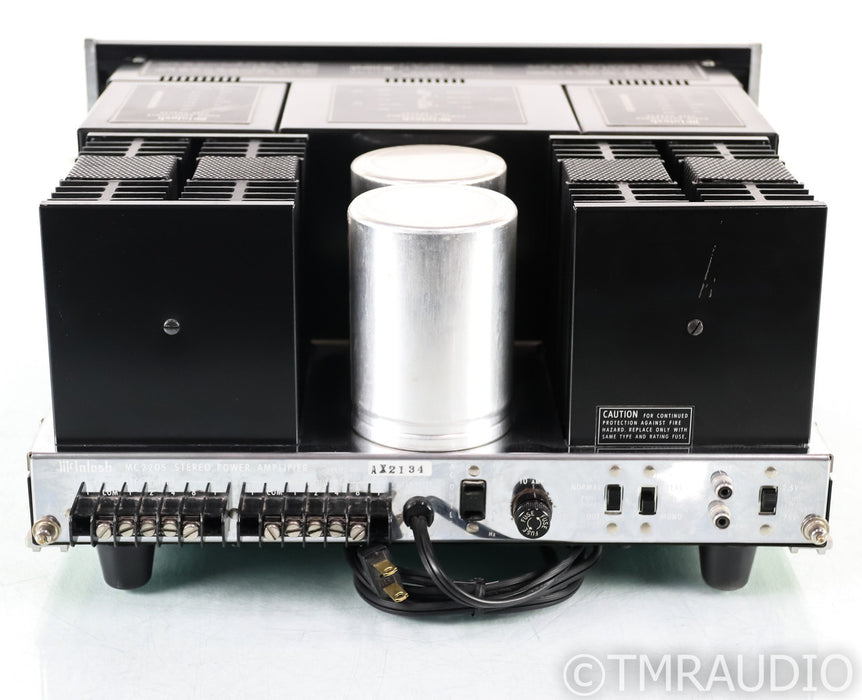 McIntosh MC2205 Vintage Stereo Power Amplifier