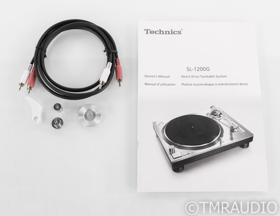 Technics SL-1200G Direct Drive Turntable; SL1200G (No Cartridge)
