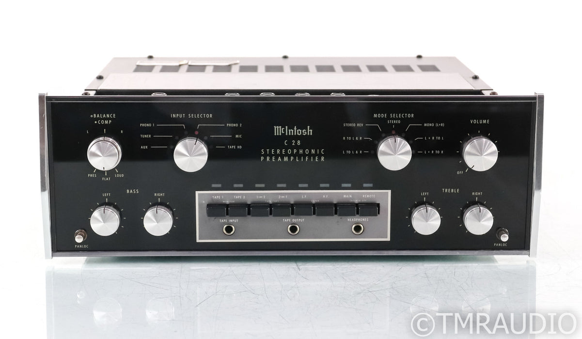 McIntosh C28 Vintage Stereo Preamplifier; C-28; MM Phono (1/0)