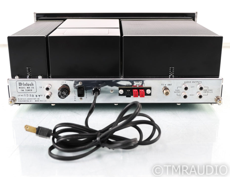 McIntosh MR78 Vintage Stereo FM Tuner