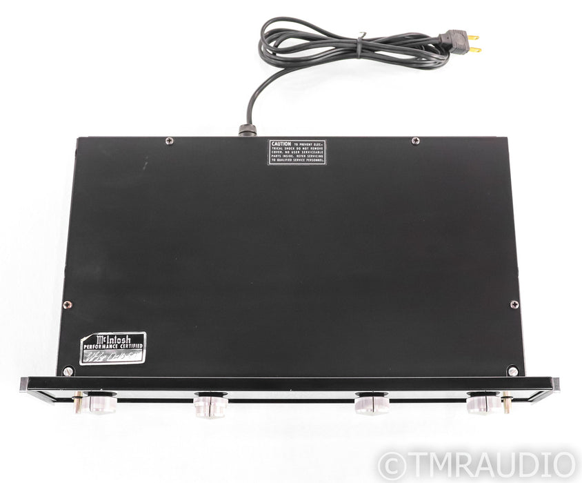 McIntosh MQ 101 Stereo 3-Band Equalizer; MQ101; Walnut Cabinet