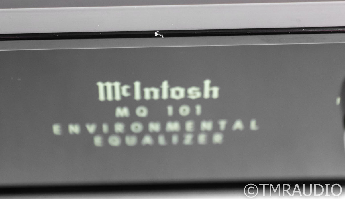 McIntosh MQ 101 Stereo 3-Band Equalizer; MQ101; Walnut Cabinet