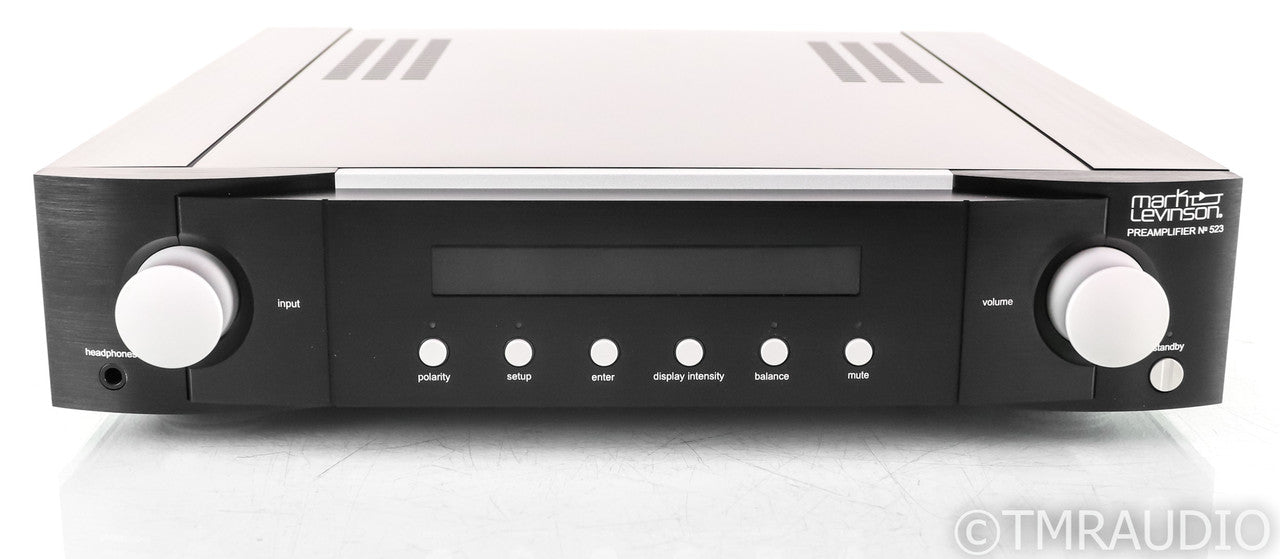 Mark Levinson No. 523 Stereo Preamplifier; Black; MM / MC Phono; Remote