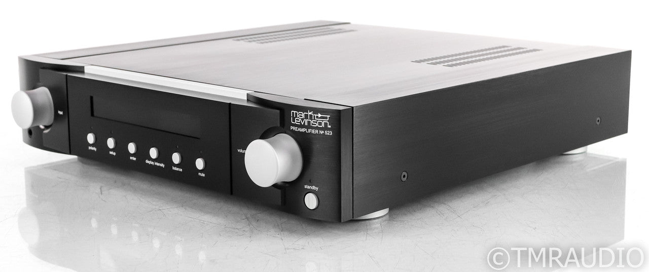 Mark Levinson No. 523 Stereo Preamplifier; Black; MM / MC Phono; Remote