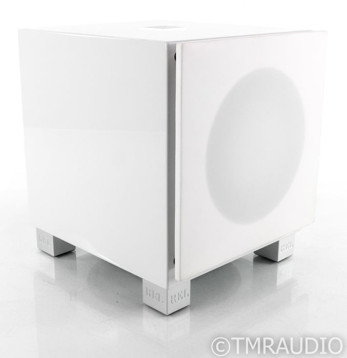 REL T/7i 8" Powered Subwoofer; T7i; Gloss White