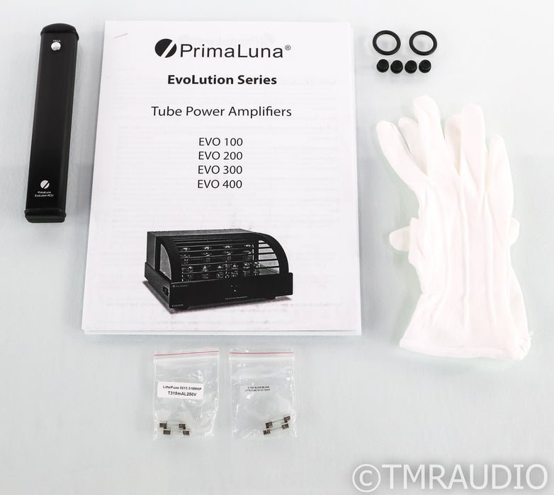 PrimaLuna EvoLution EVO 400 Stereo Tube Power Amplifier; EVO400