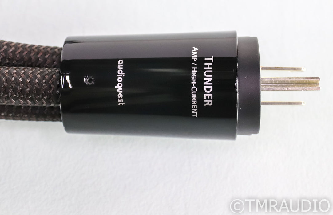 AudioQuest Thunder High Current Power Cable; 2m AC Cord; 72v DBS; C19