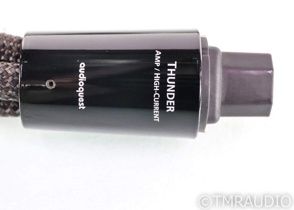 AudioQuest Thunder High Current Power Cable; 1m AC Cord; 72v DBS