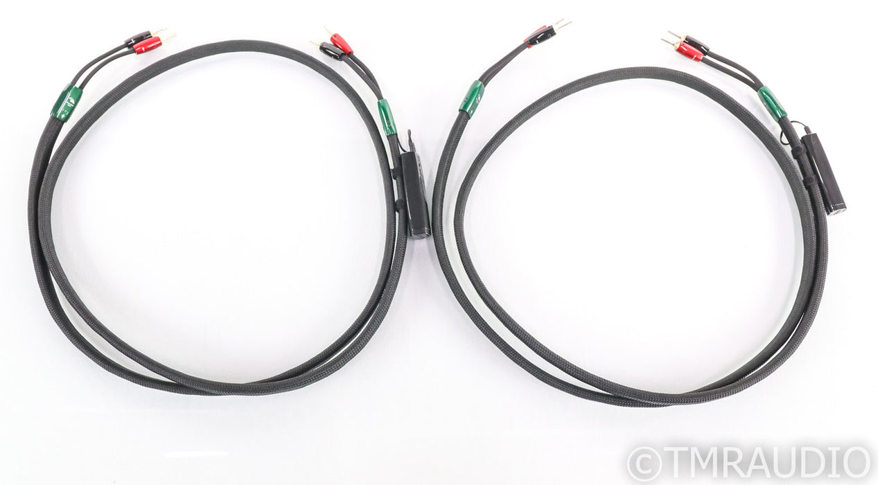 AudioQuest Robin Hood Zero Speaker Cables; 8ft Pair; 72v DBS