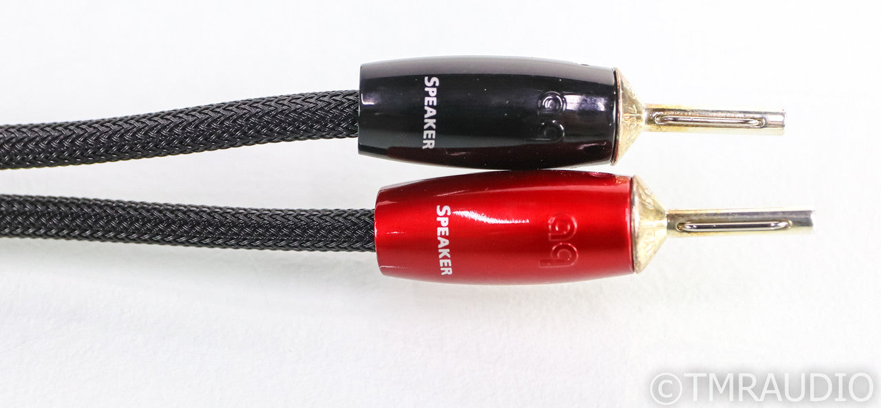 AudioQuest Robin Hood Zero Speaker Cables; 8ft Pair; 72v DBS