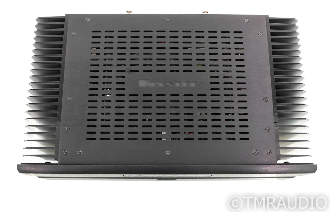Bryston 3BSST2 Stereo Power Amplifier; 3B SST Squared; Black; 17"