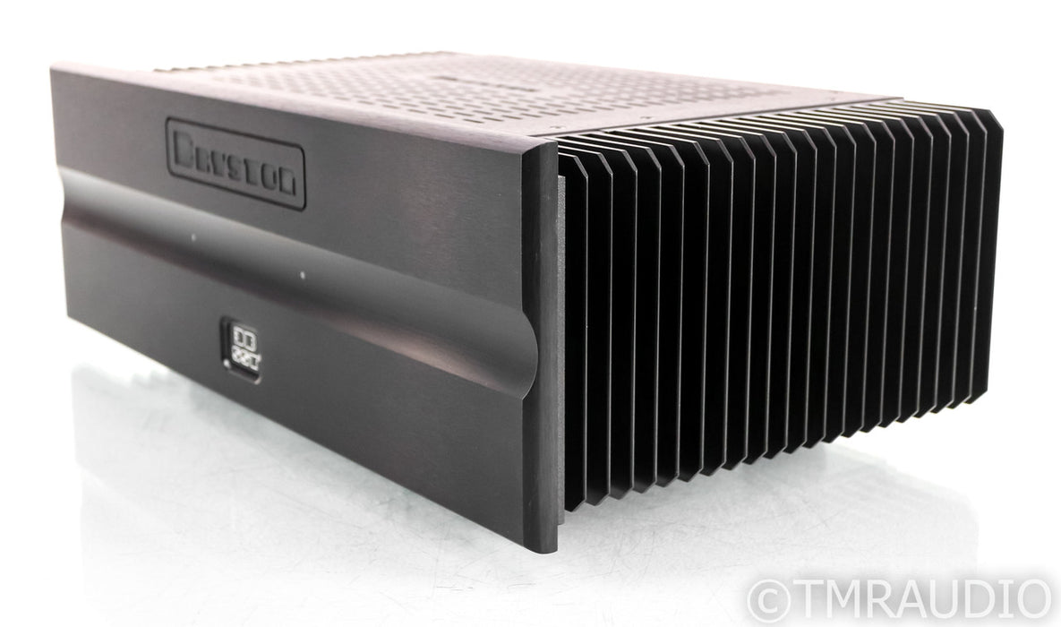 Bryston 3BSST2 Stereo Power Amplifier; 3B SST Squared; Black; 17"