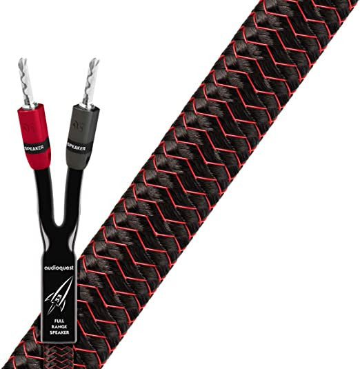 AudioQuest Rocket 33 Speaker Cables; 8ft Pair (Open Box w/ Warranty)