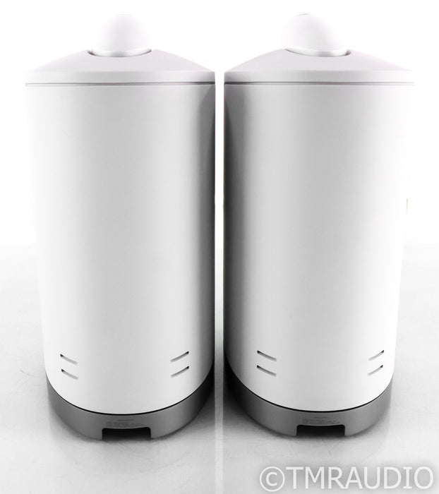B&W Formation Duo Powered Bookshelf Speakers; White Pair
