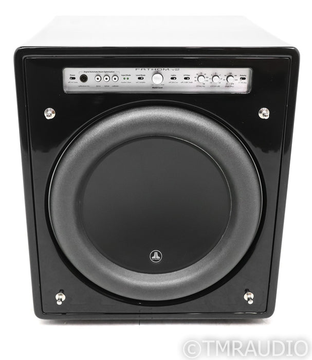 JL Audio Fathom f113 v2 13.5" Powered Subwoofer; Gloss Black
