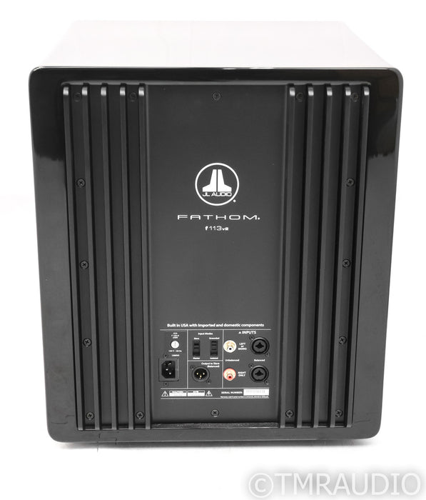 JL Audio Fathom f113 v2 13.5" Powered Subwoofer; Gloss Black