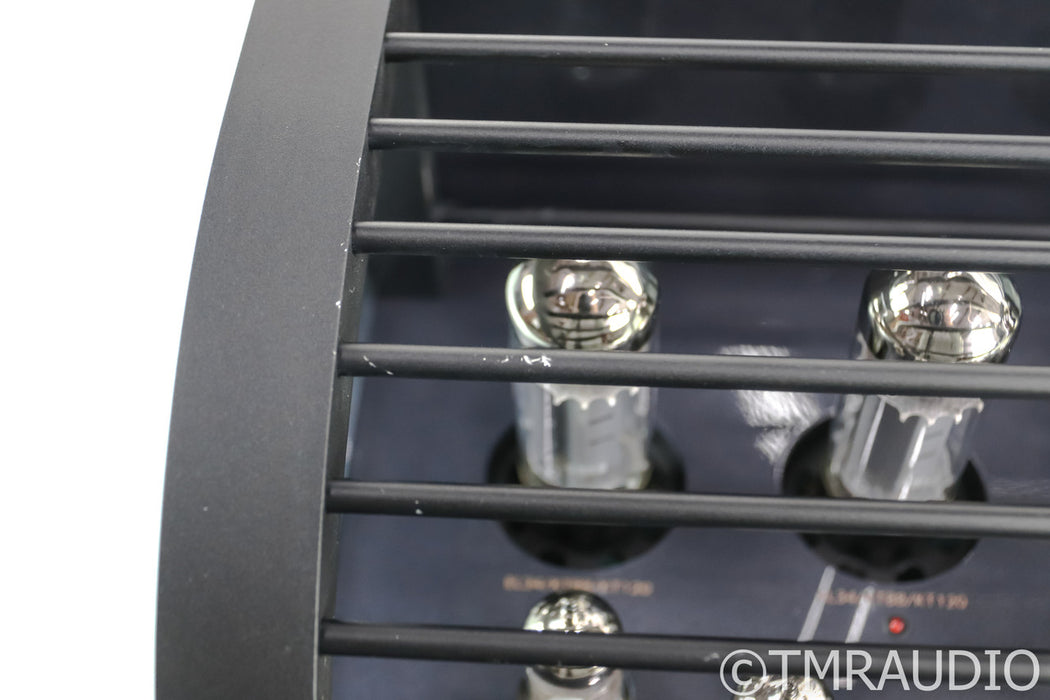 PrimaLuna DiaLogue Premium Stereo Tube Integrated Amplifier; Silver; Remote; Silver; Remote