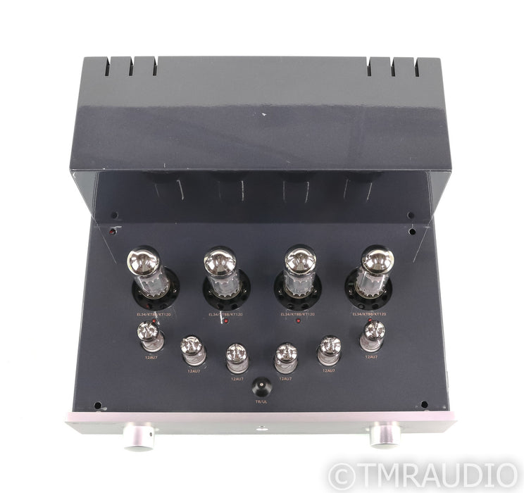 PrimaLuna DiaLogue Premium Stereo Tube Integrated Amplifier; Silver; Remote