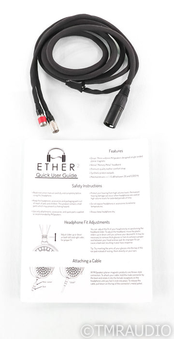MrSpeakers Ether 2 Open Back Planar Magnetic Headphones
