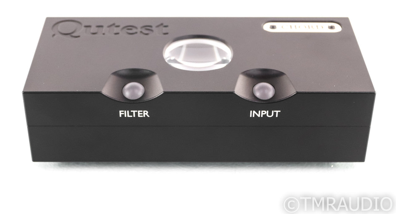 Chord Electronics Qutest DAC; D/A Converter; Black