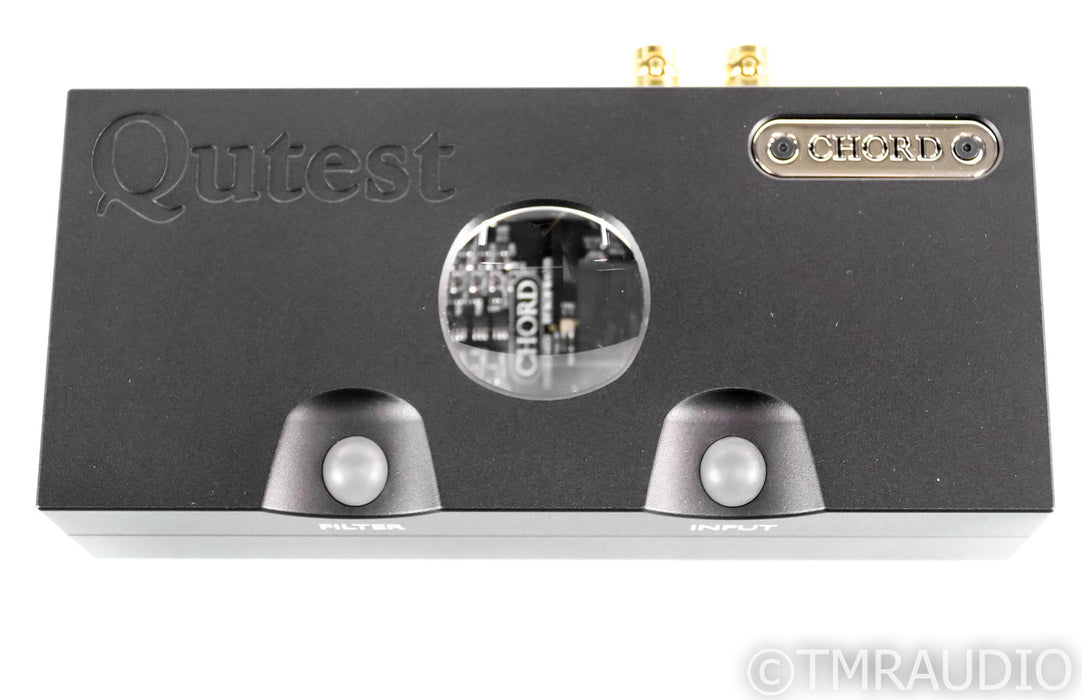 Chord Electronics Qutest DAC; D/A Converter; Black