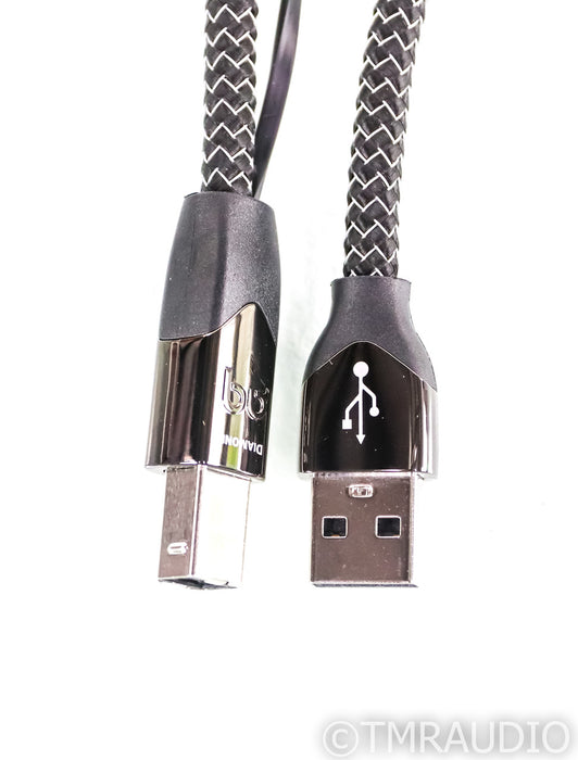 Audioquest Diamond USB Cable; USB-A to USB-B; 0.75m Digital Cable