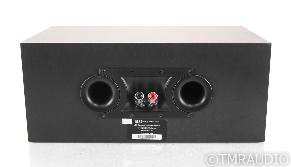 Elac Uni-Fi UC51-BK Center Channel Speaker; Black; UC-51