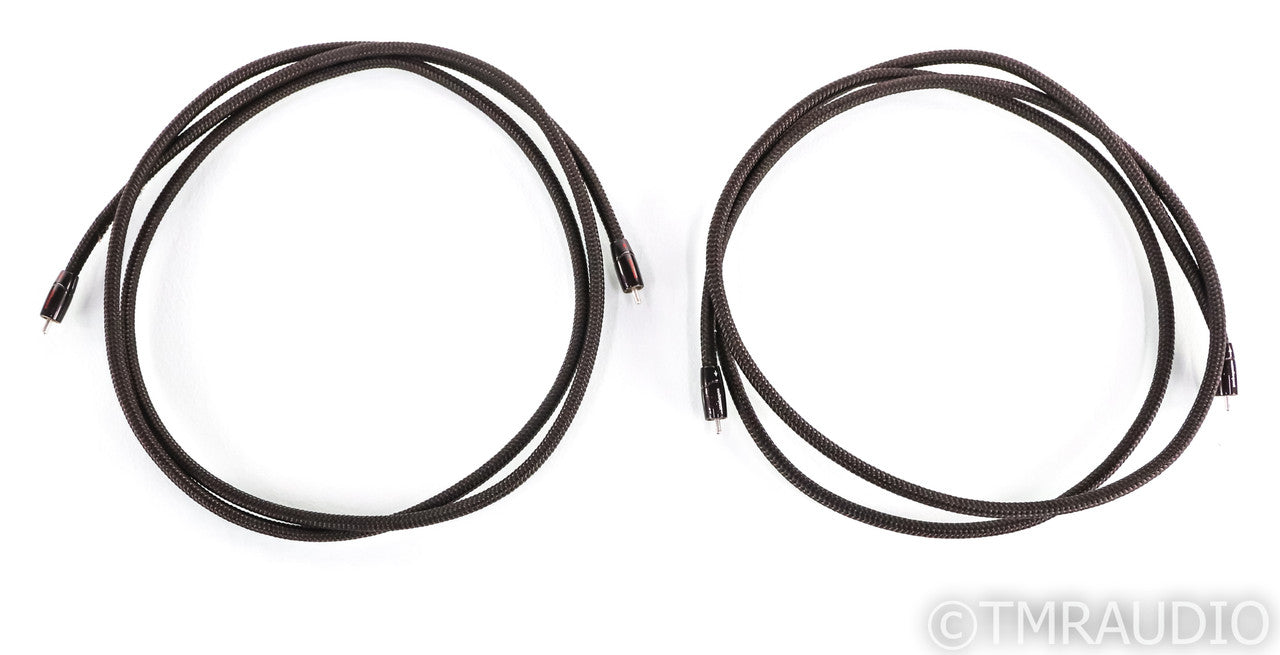 Audioquest Mackenzie RCA Cables; 2m Pair Unbalanced Interconnects
