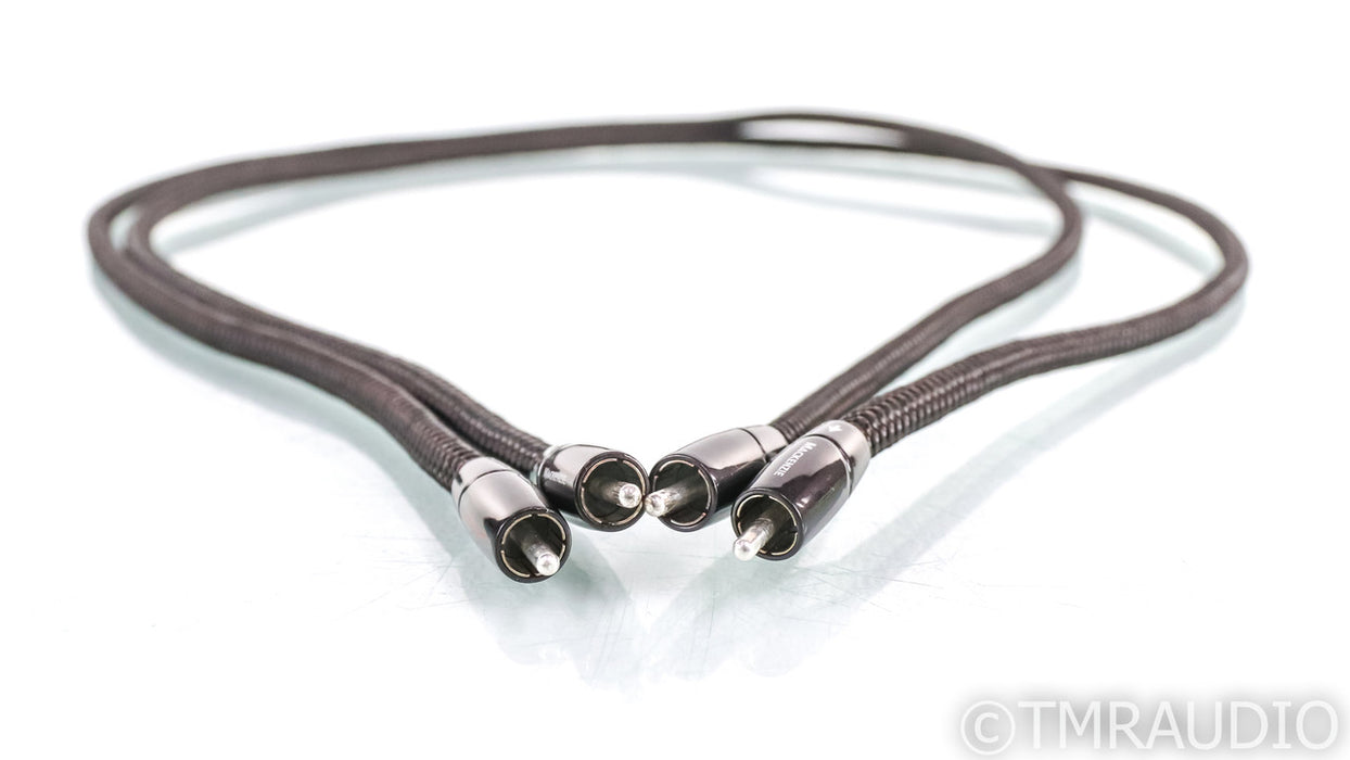 Audioquest Mackenzie RCA Cables; 1m Pair Unbalanced Interconnects