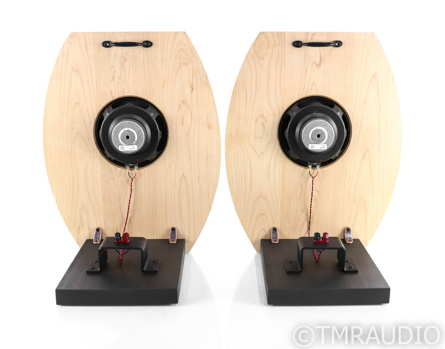 Caintuck Audio Betsy Open Baffle Speakers; Maple Pair; Low Hours