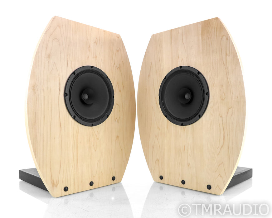 Caintuck Audio Betsy Open Baffle Speakers; Maple Pair; Low Hours