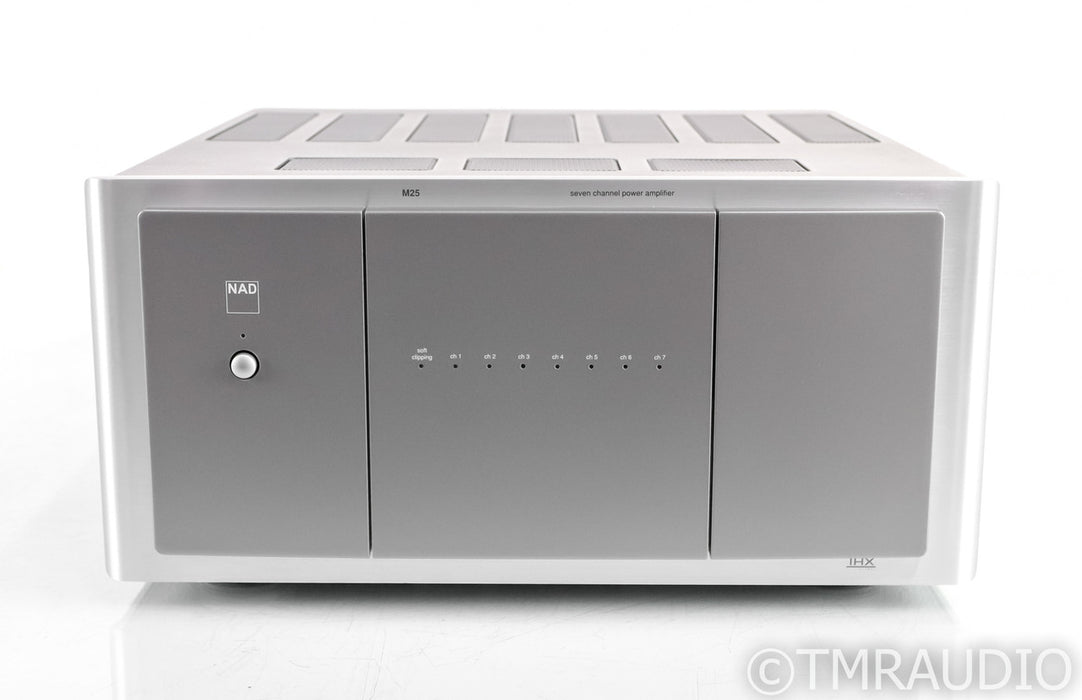 NAD M25 Seven Channel Power Amplifier; M-25; Silver