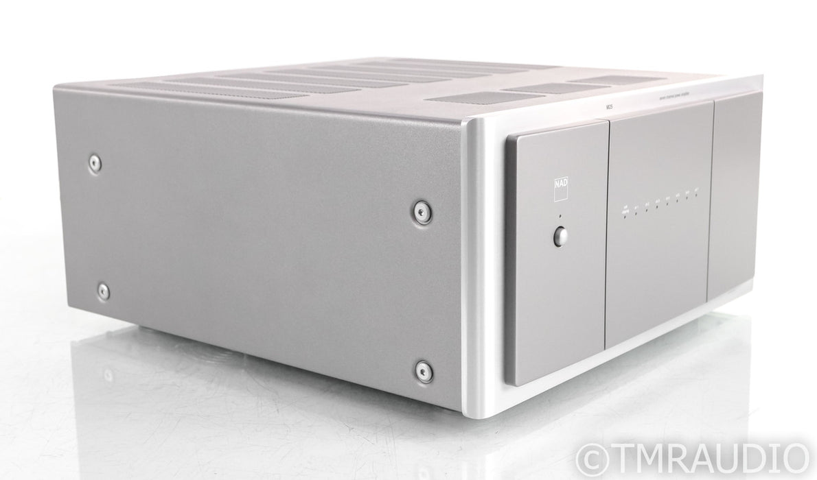 NAD M25 Seven Channel Power Amplifier; M-25; Silver