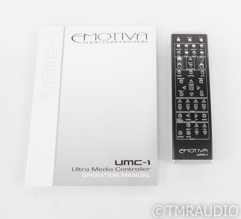 Emotiva UMC-1 7.1 Channel Home Theater Processor; UMC1; Remote