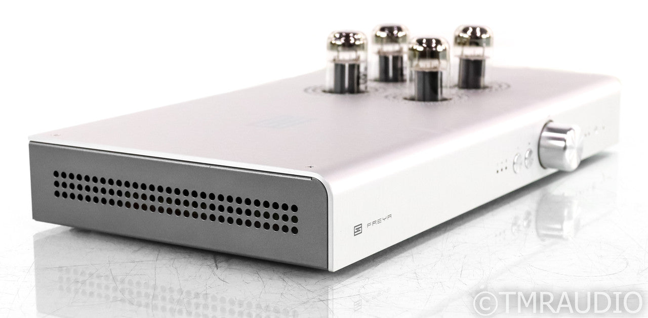 Schiit Freya Stereo Tube Preamplifier; Silver; Remote