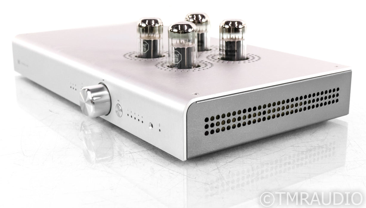 Schiit Freya Stereo Tube Preamplifier; Silver; Remote